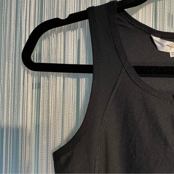 X by Gottex Black Sheer Exercise Top NWT Size Small - Picture 14 of 17